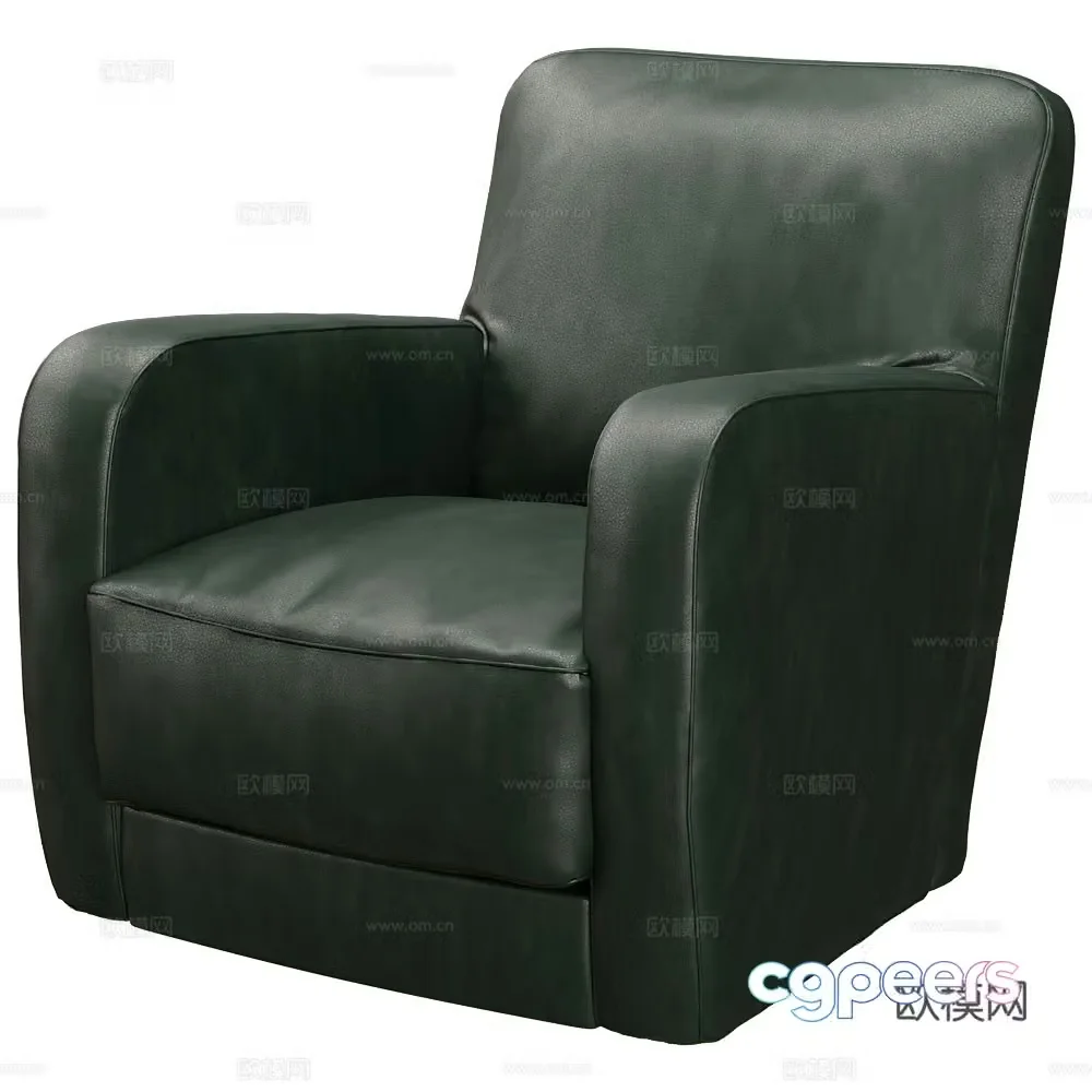 Single sofa 3d model
