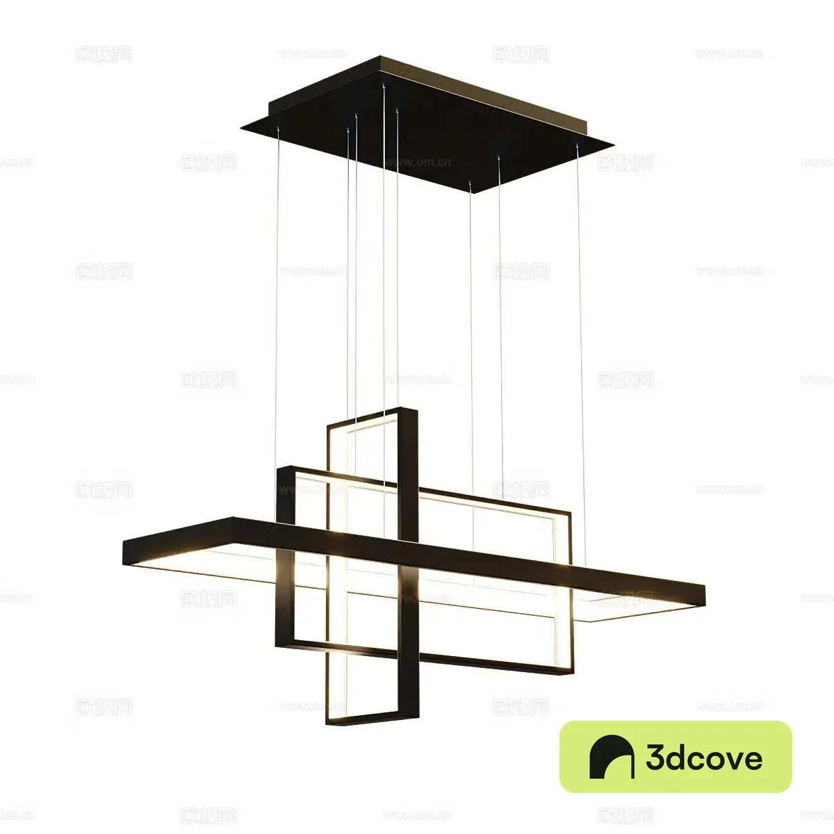 Modern minimalist chandelier