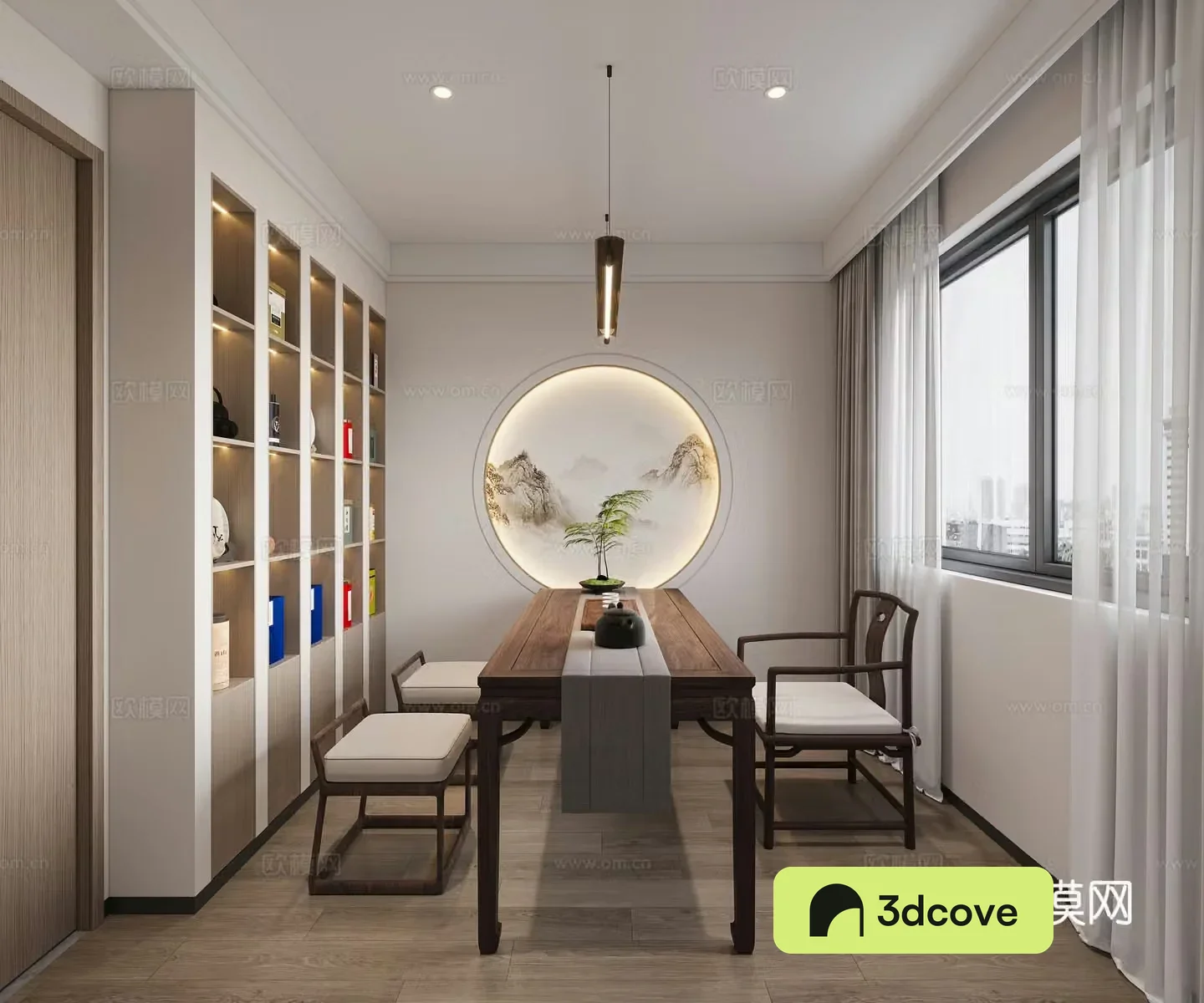 New Chinese tea room