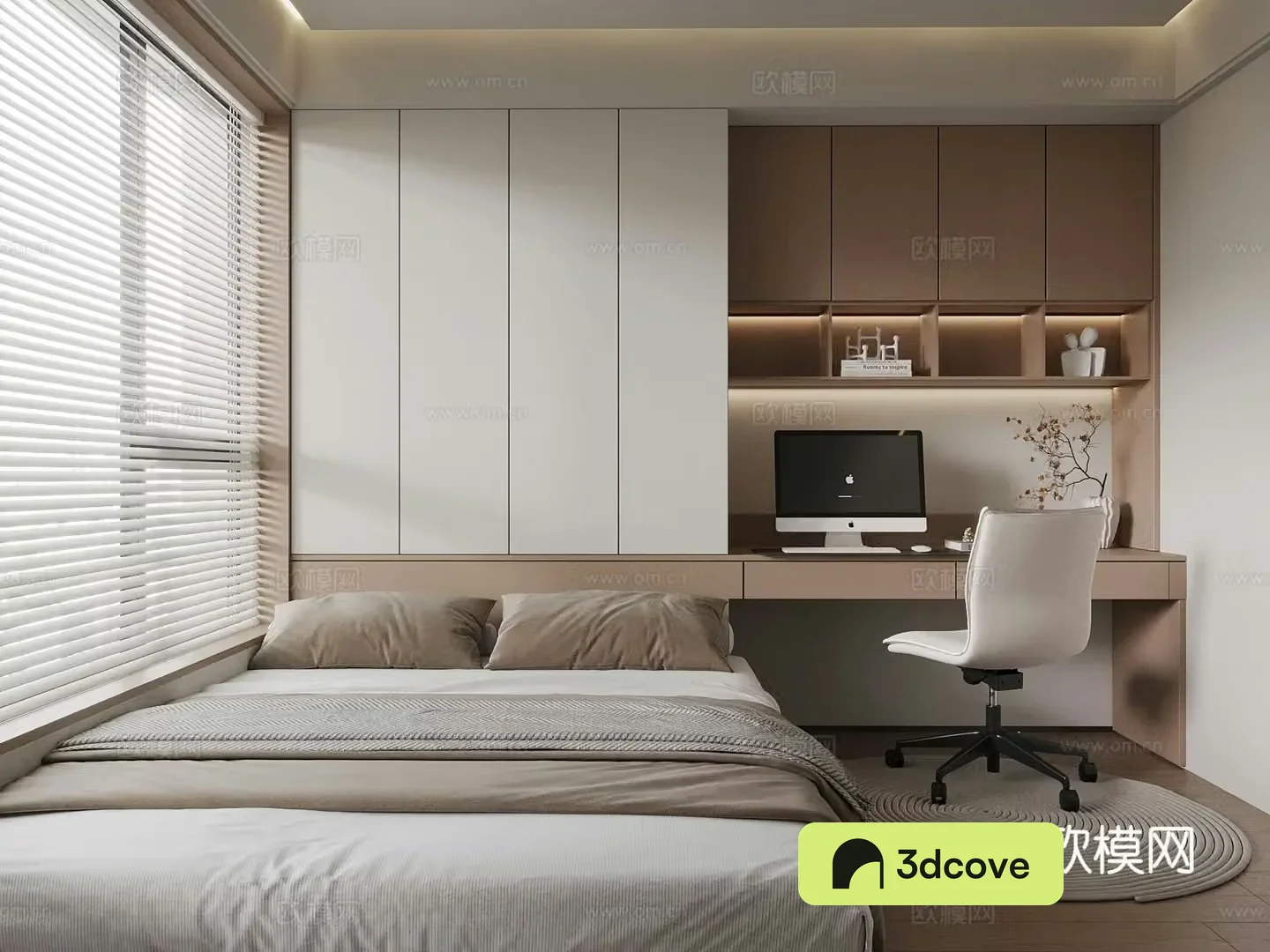 Modern tatami bedroom