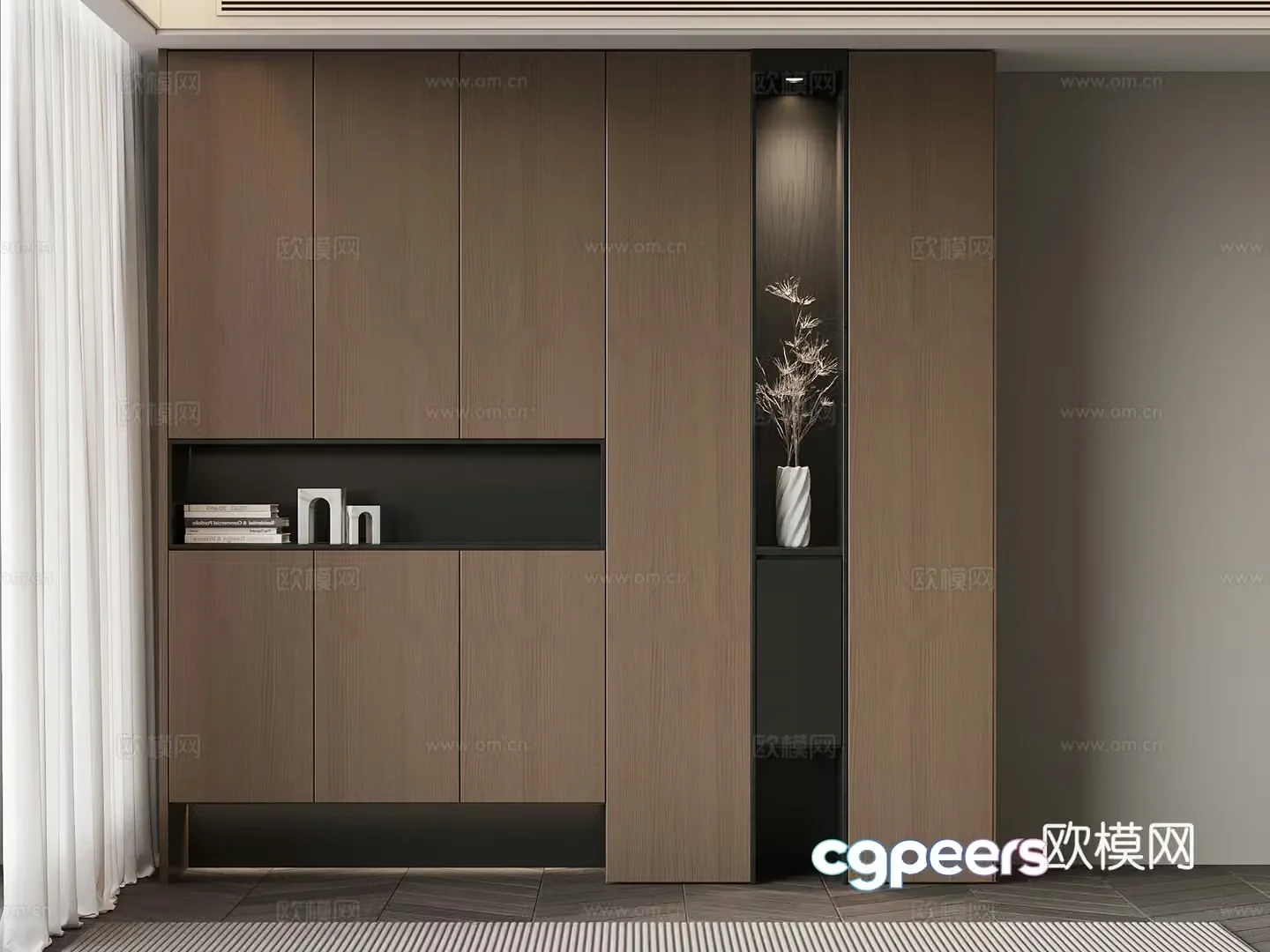 Italian shoe cabinet 3d model