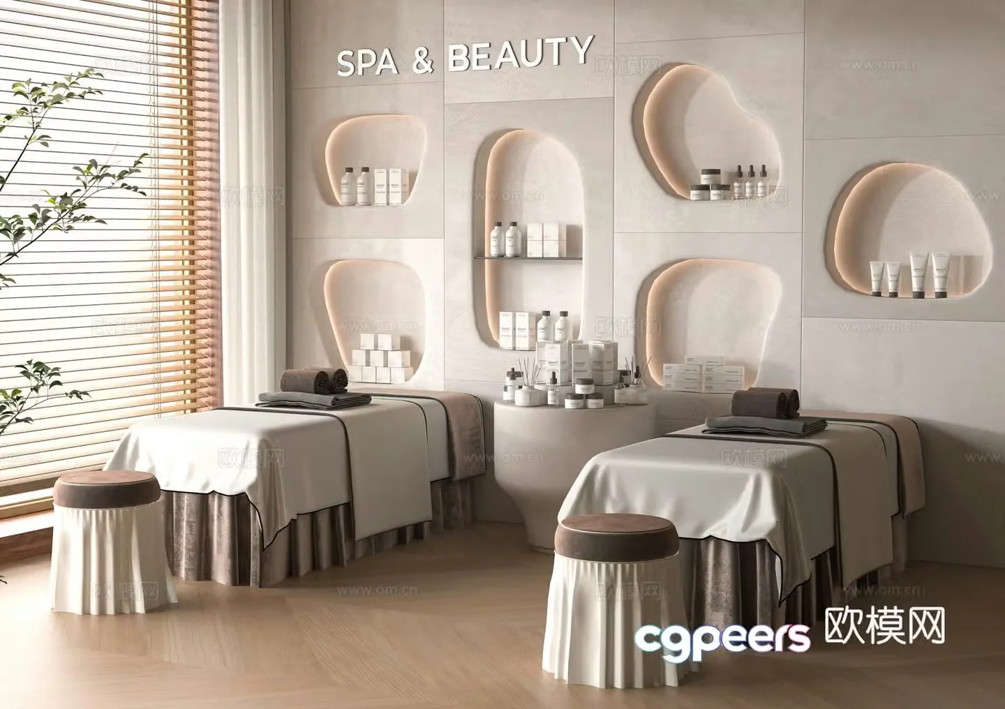 Modern Beauty SPA3d Model