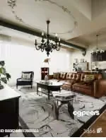 Modern Living Room 3D Model – 8212 – VRAY Render