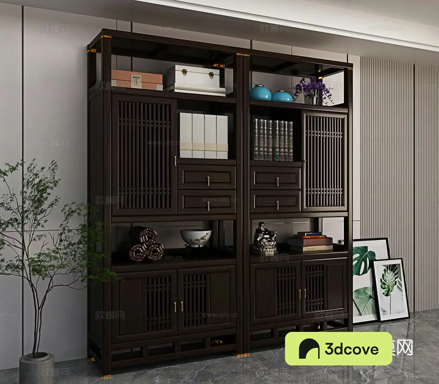 Chinese bookcase