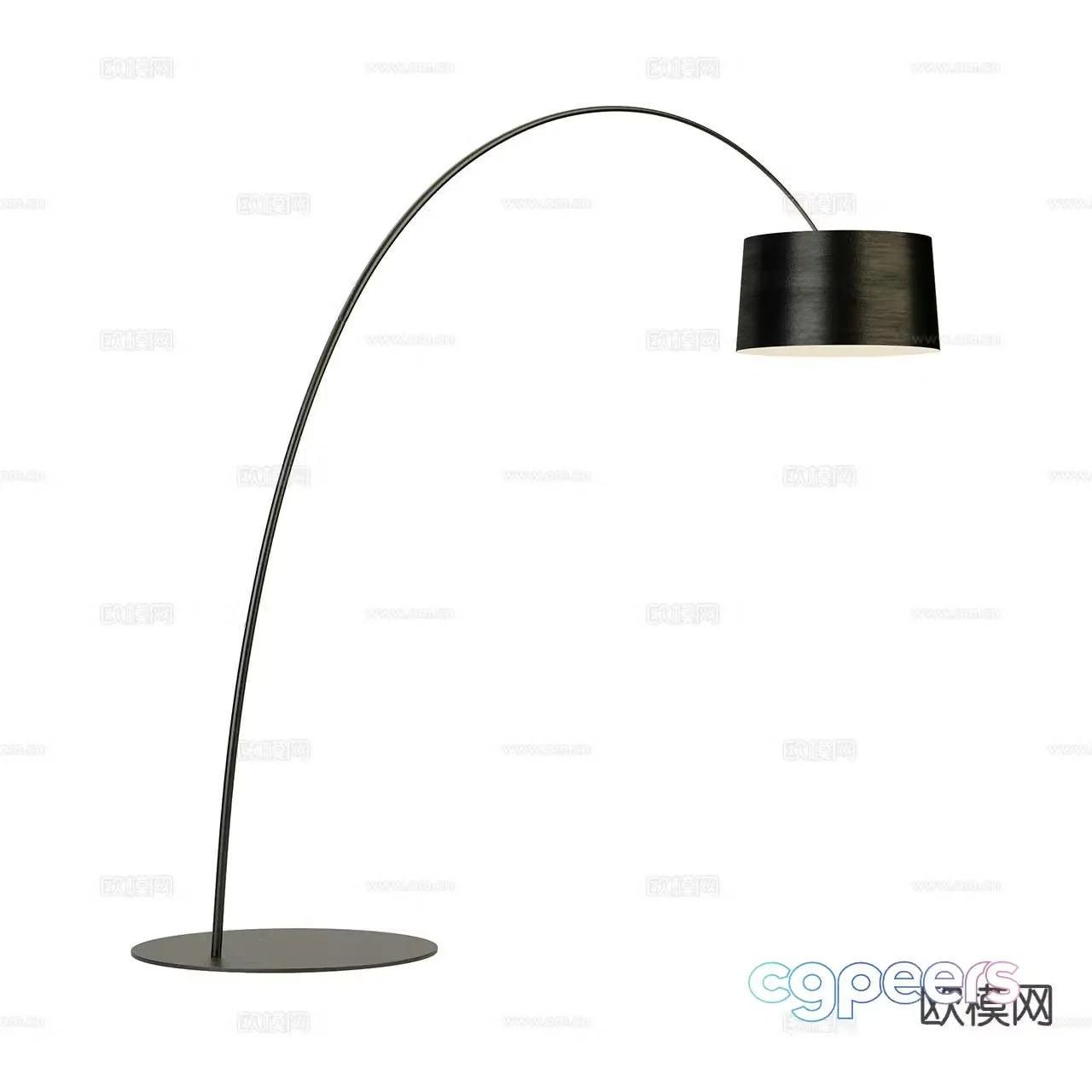 Modern floor lamp 3d model