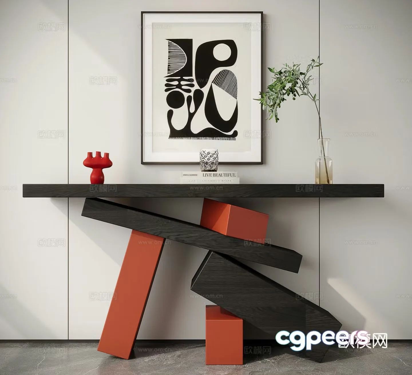 Modern Duanjingdai 3D model