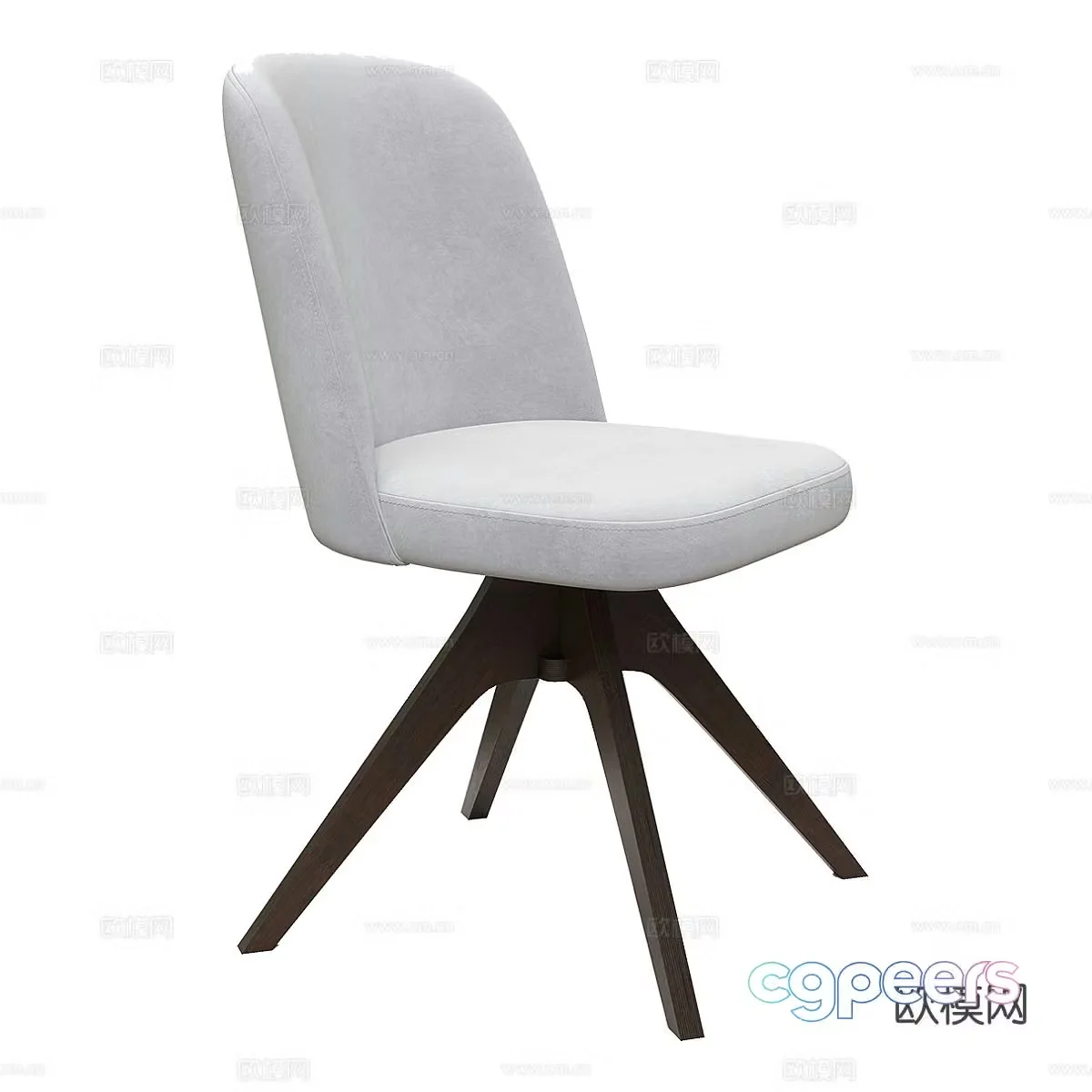 Modern chair leisure chair 3d model