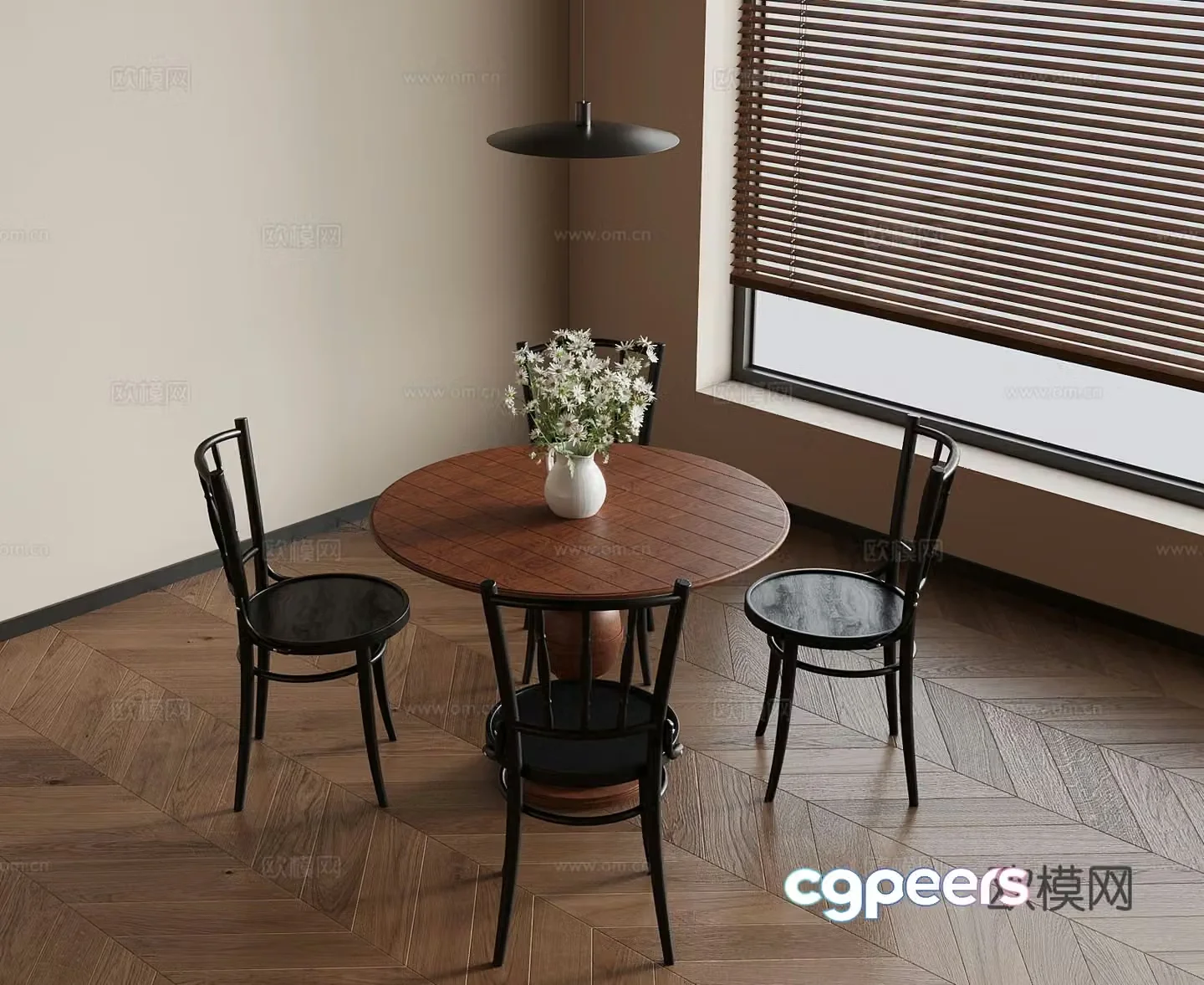 Leisure tables and chairs Negotiation tables and chairs 3d model