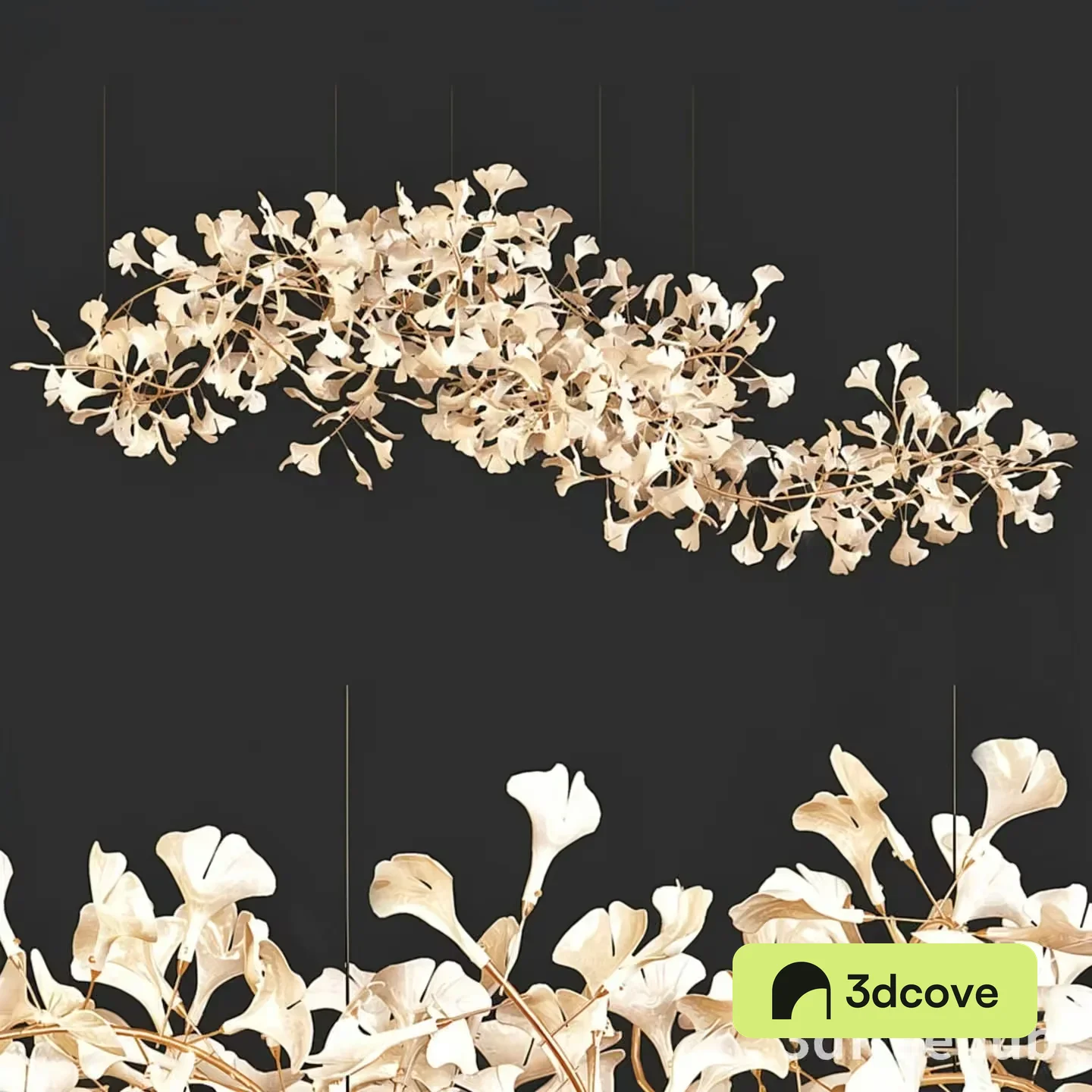 Gold Light Fixture