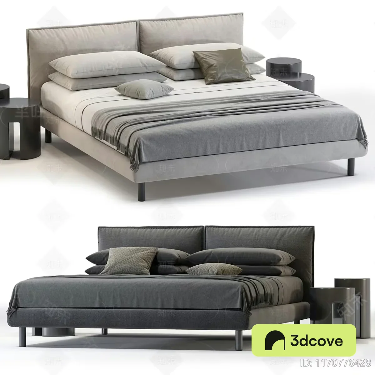 Cozy Modern Bed