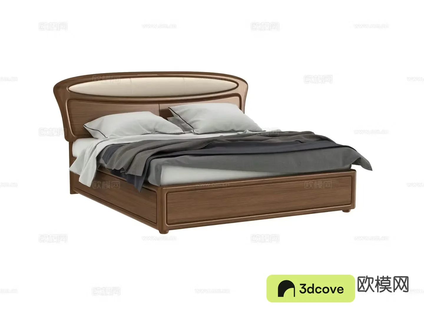 Modern double bed