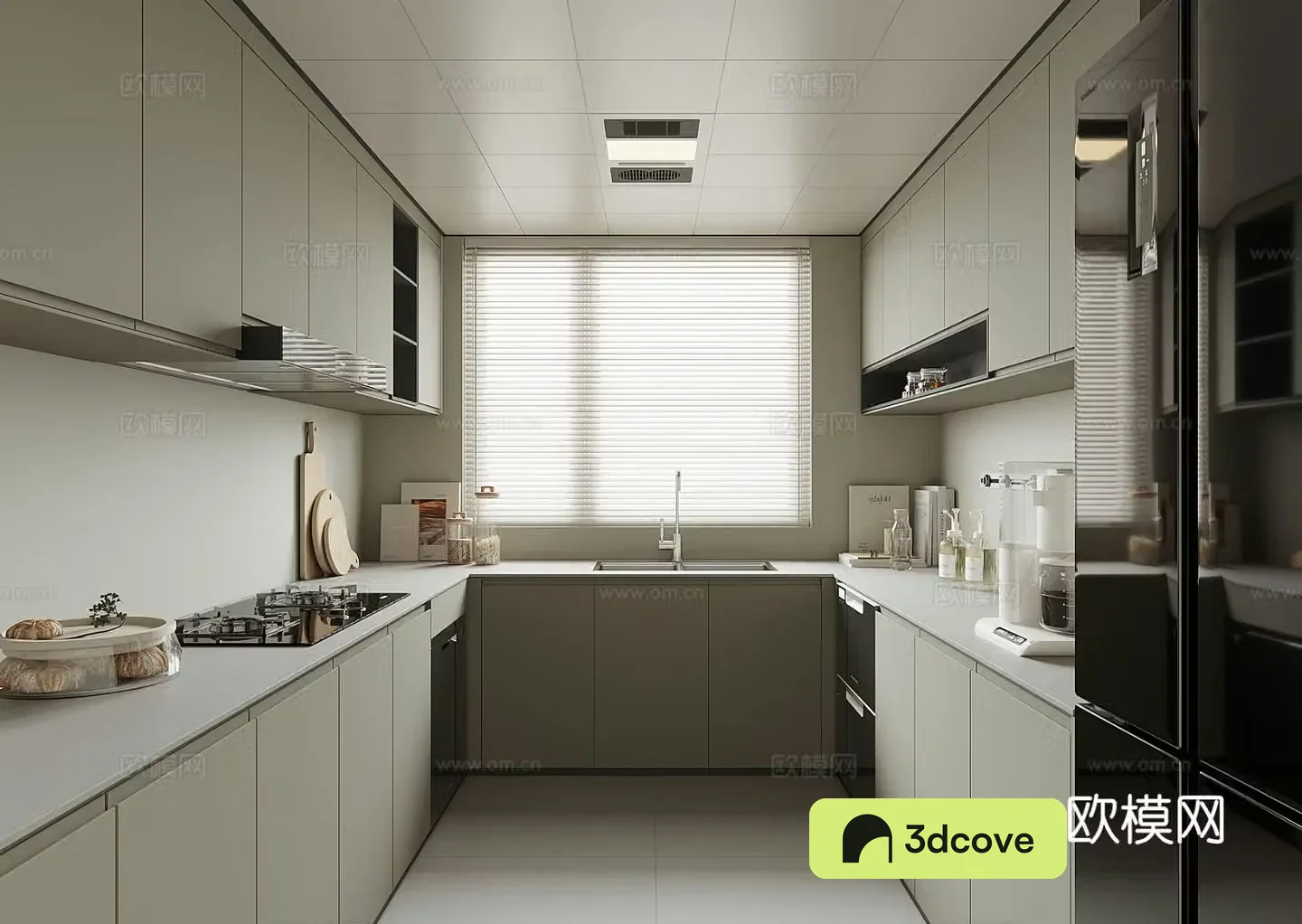 Modern home kitchen