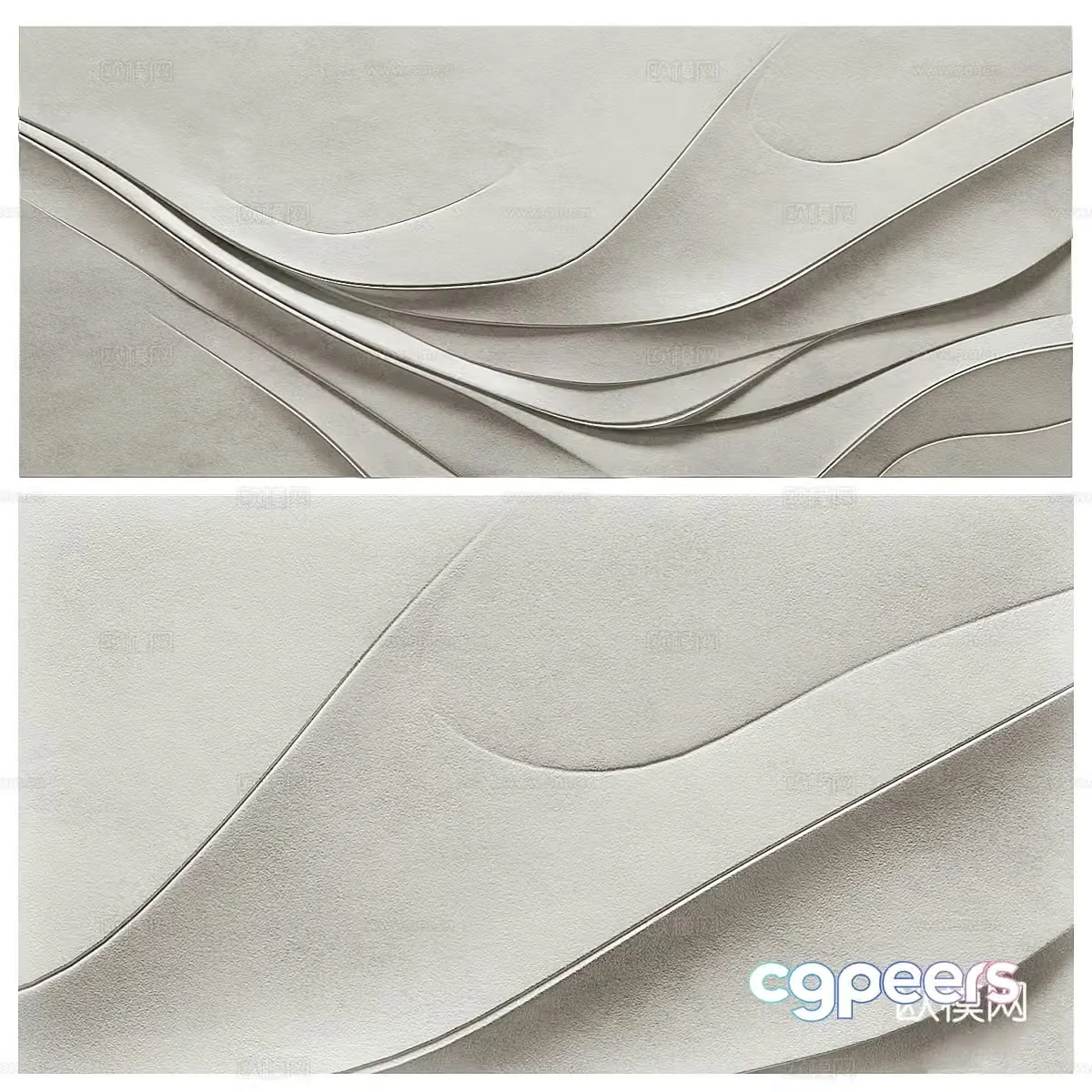 Modern Italian minimalist wall decoration pendant 3D model
