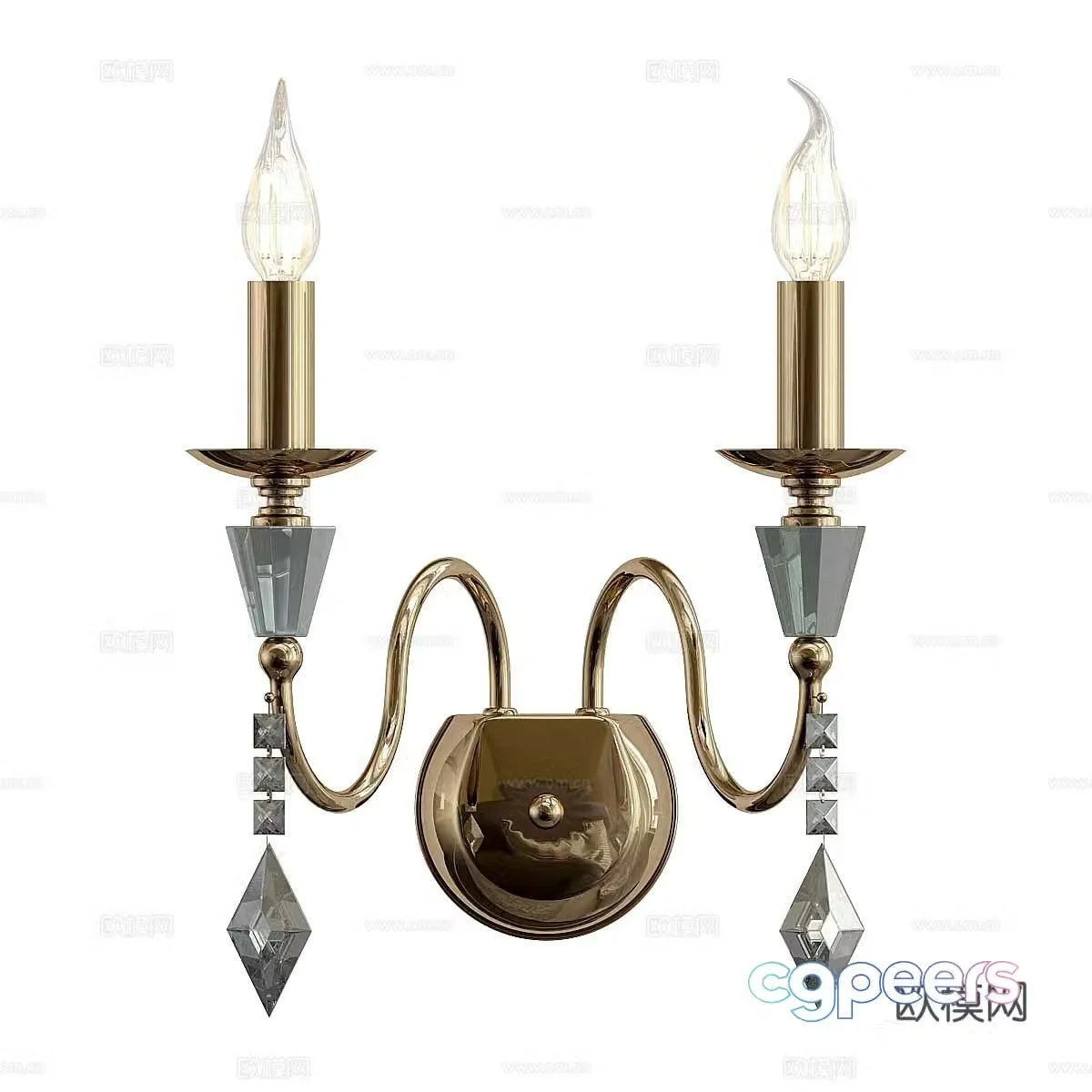 American wall lamp Classical wall lamp European wall lamp Minimalist wall lamp Art wall lamp Simple wall lamp 3D model