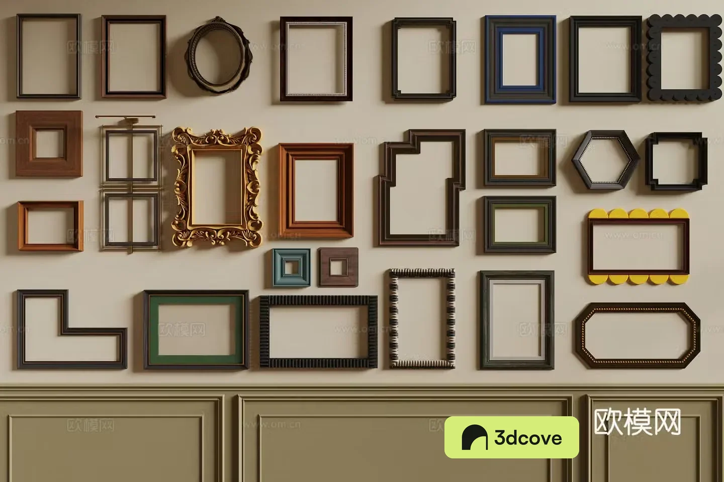Medium picture frame