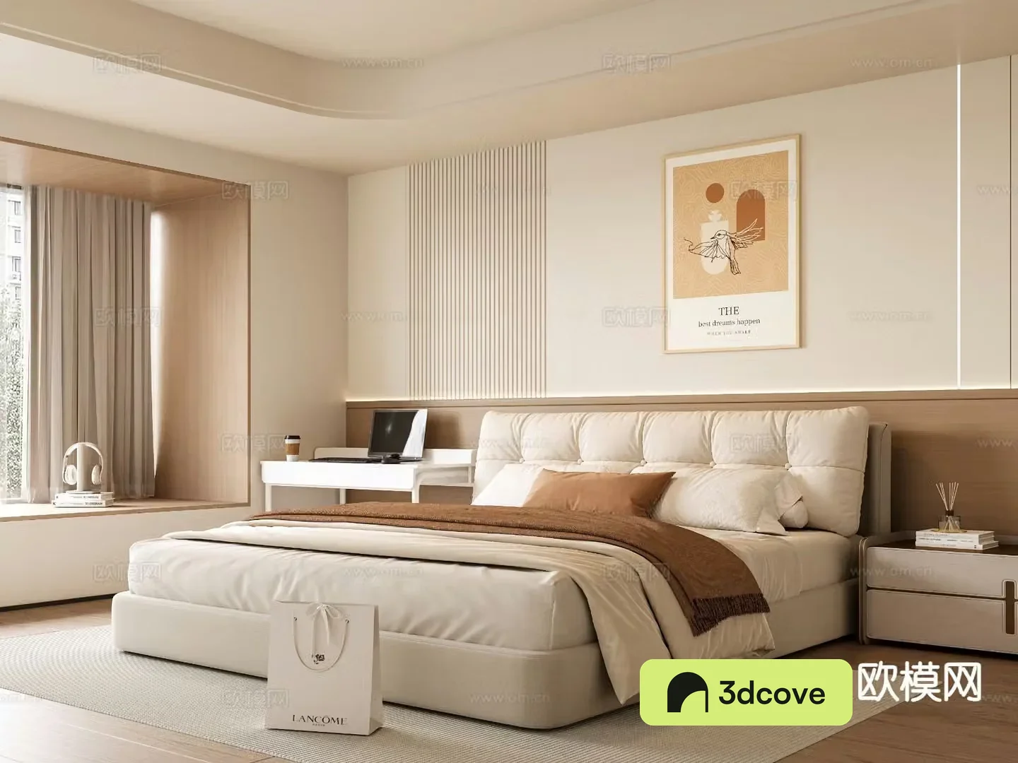 Cream style bedroom master bedroom