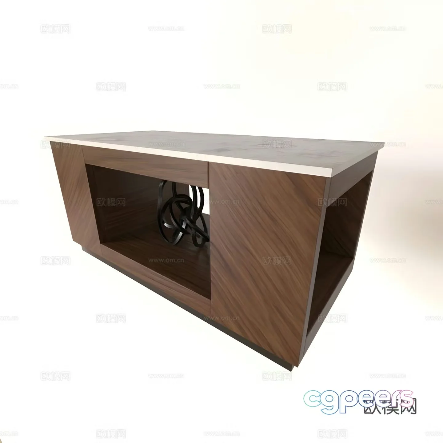Modern coffee table 3d model