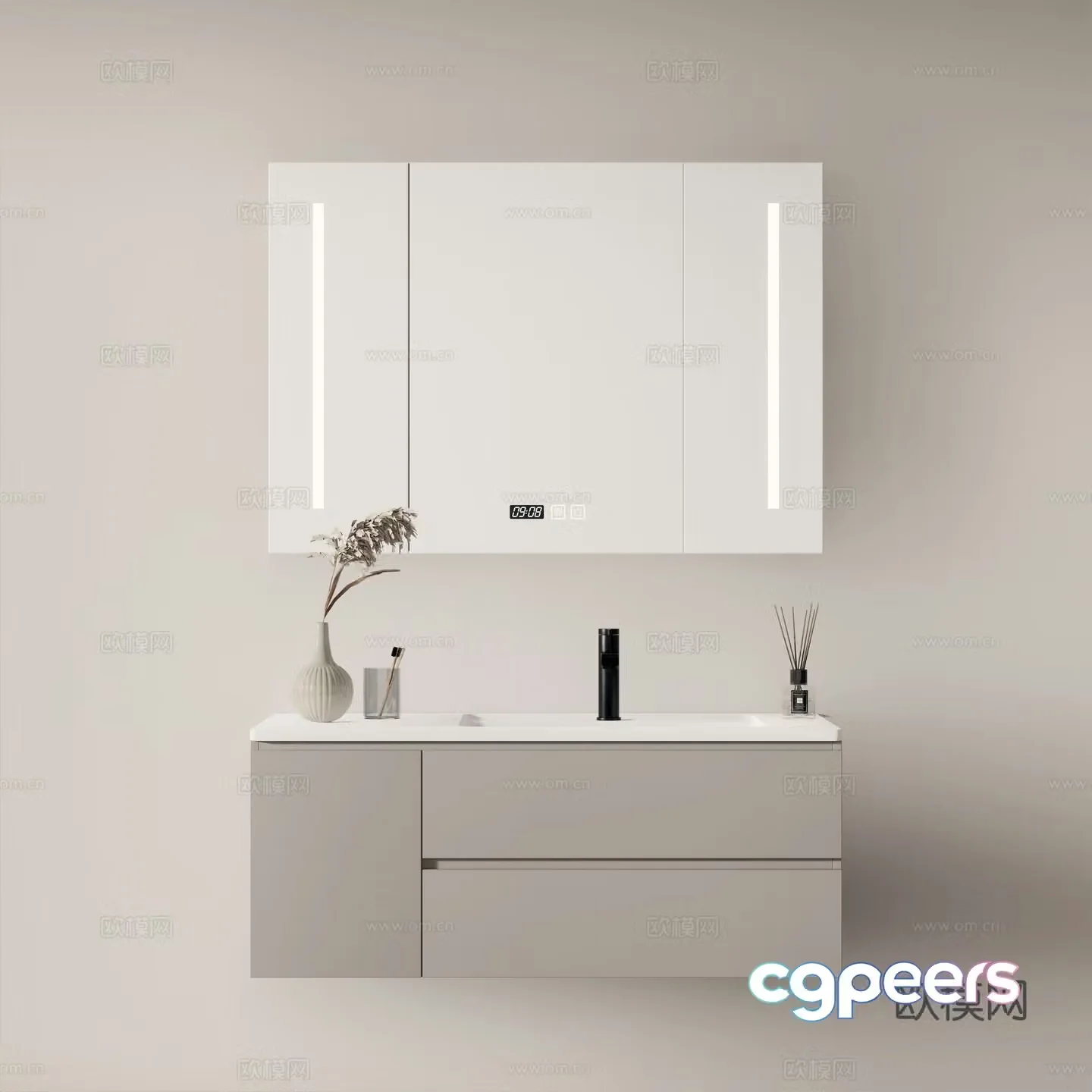 Modern wash basin wash basin 3d model