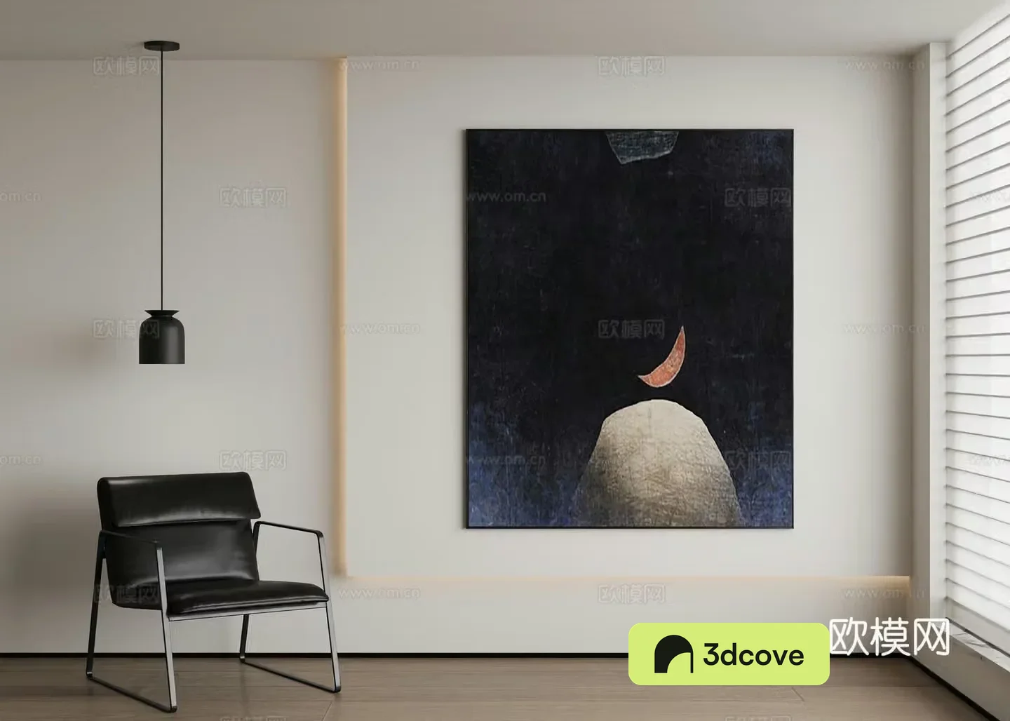 Modern abstract painting decorative painting