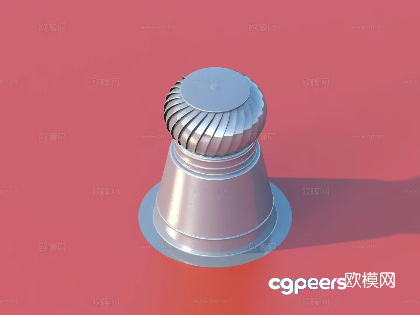 Ventilation fan Exhaust Ventilation outlet 3D model