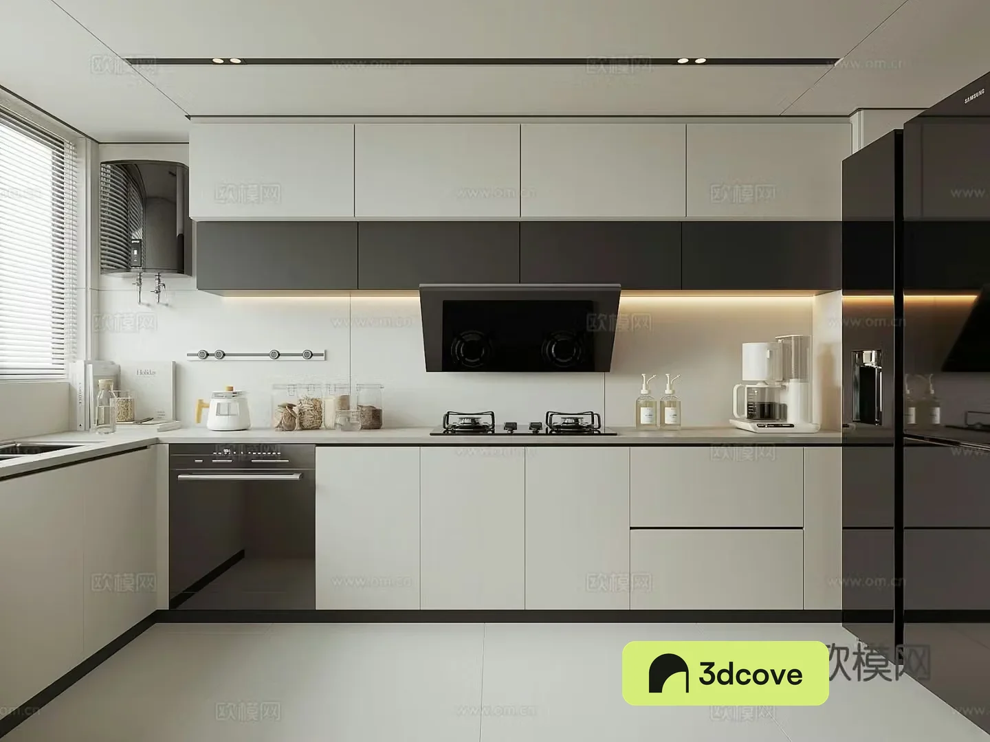 Modern home kitchen