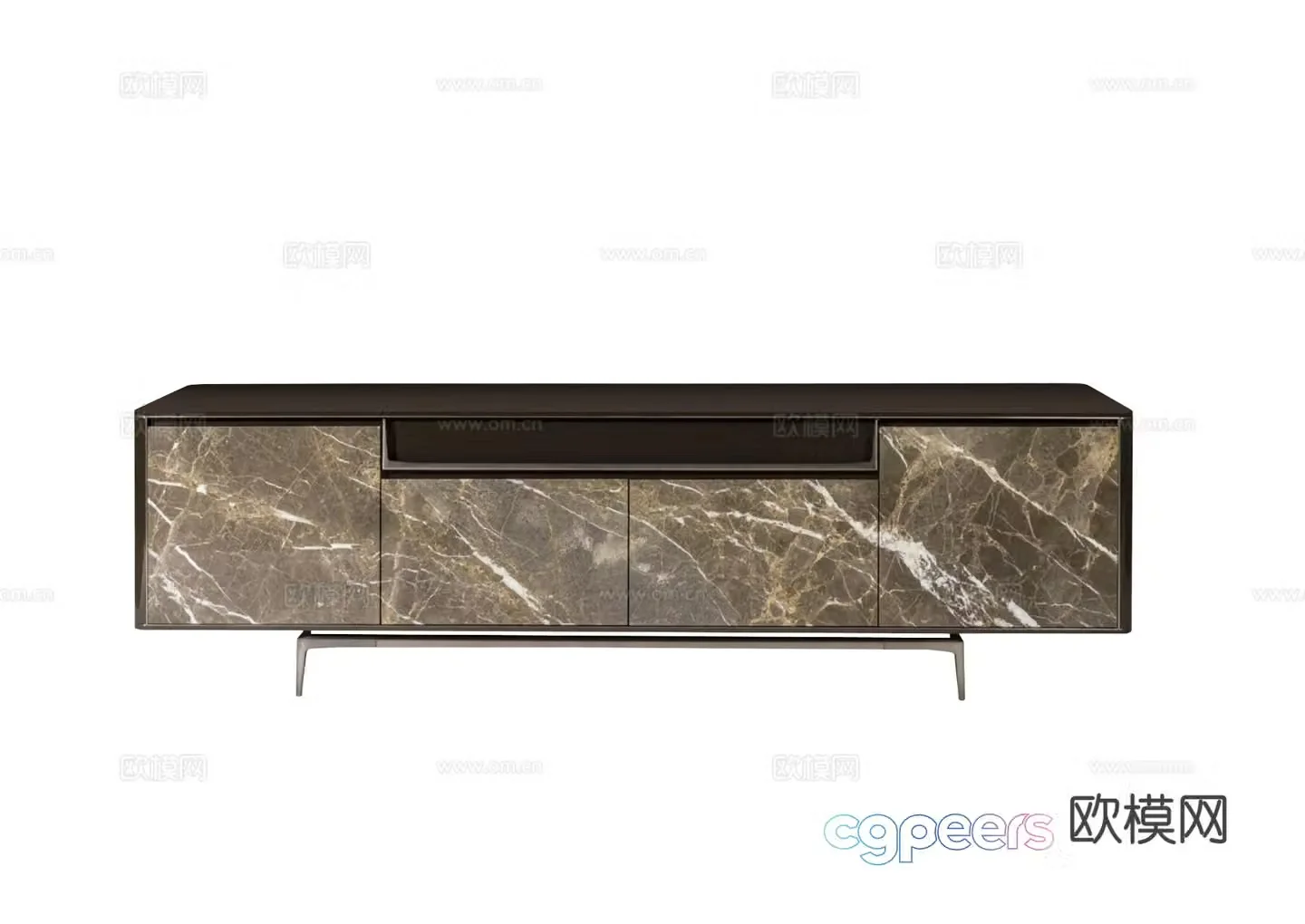 Visionnaire BARNEY TV Cabinet 3D Model