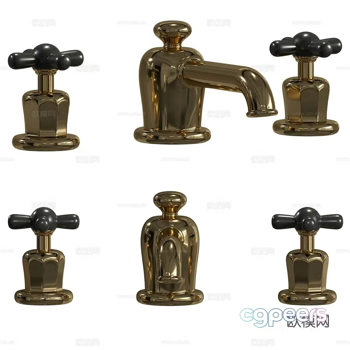 Bathroom faucet 3d model
