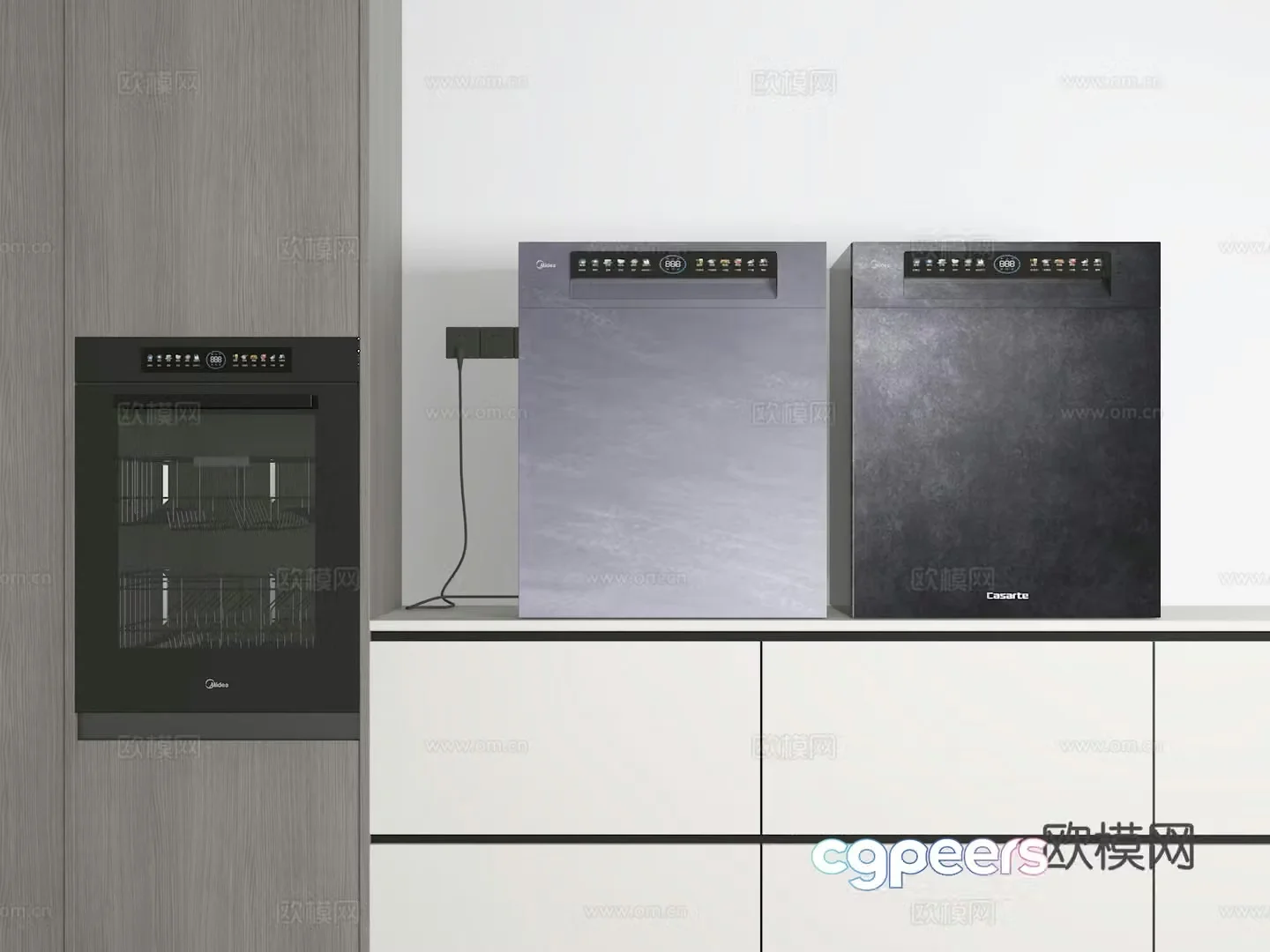 Dishwasher 3d model