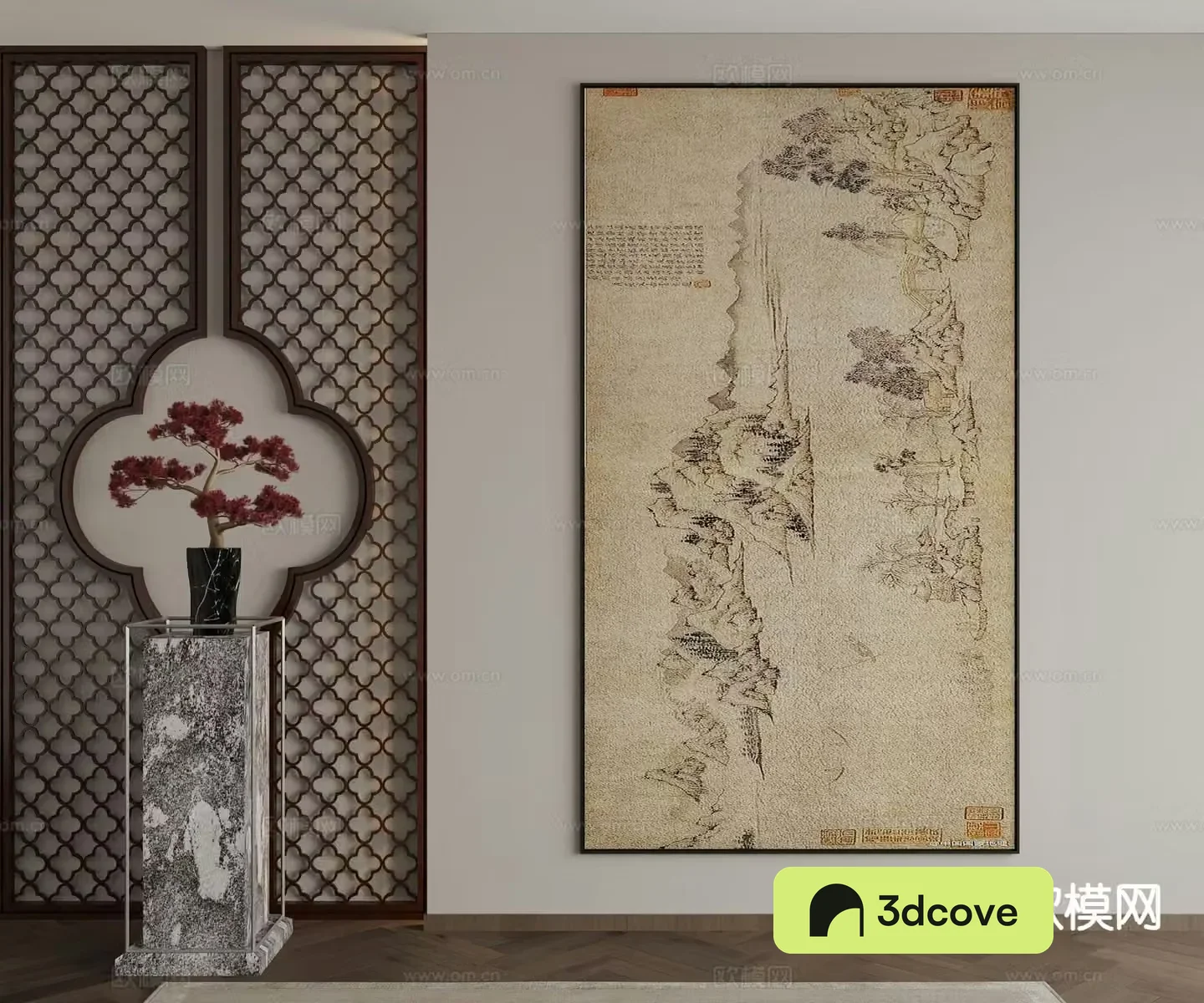 New Chinese style decorative painting art painting hanging painting