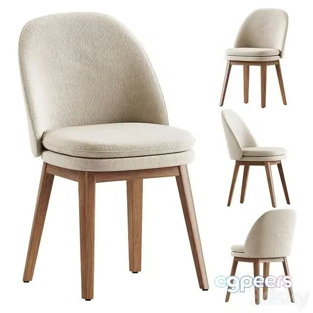 3ds Max Free – Wayne Side Dining Chair Westelm