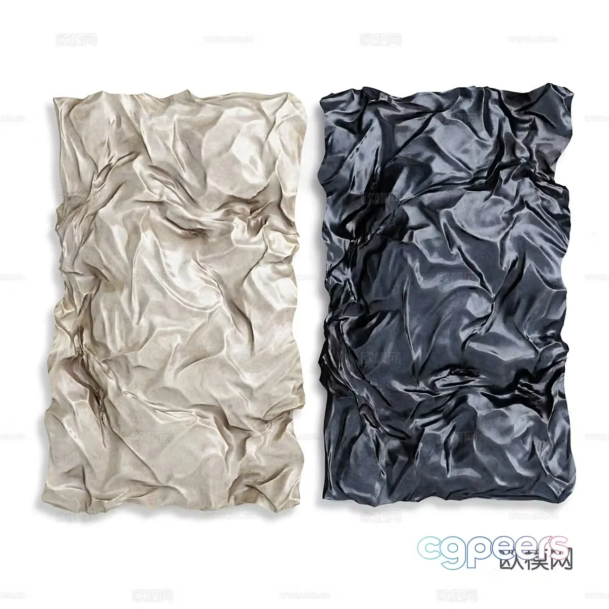 Abstract wall decoration art hanging 3d model
