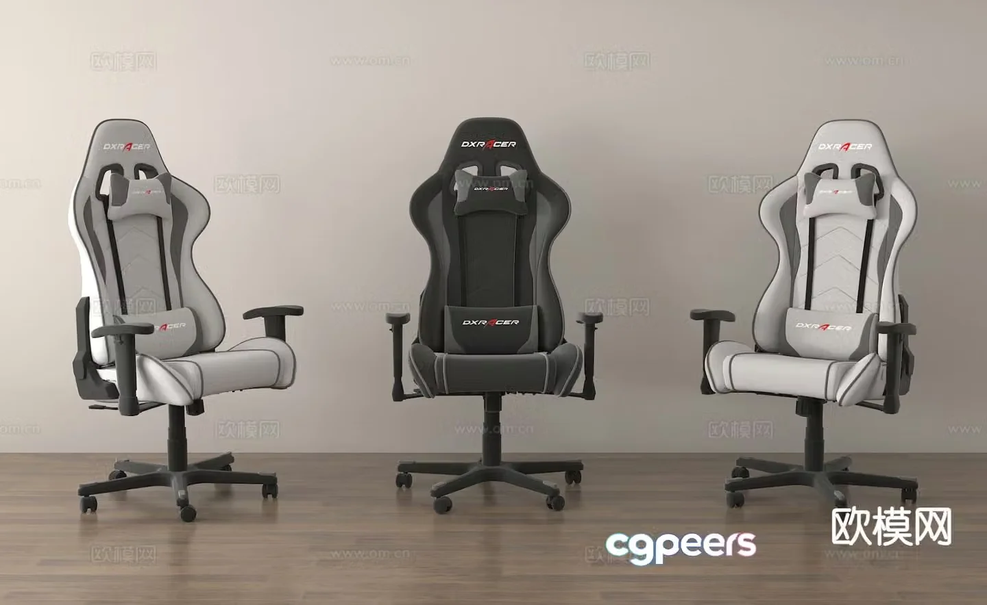 Esports chair computer chair gaming chair 3d model