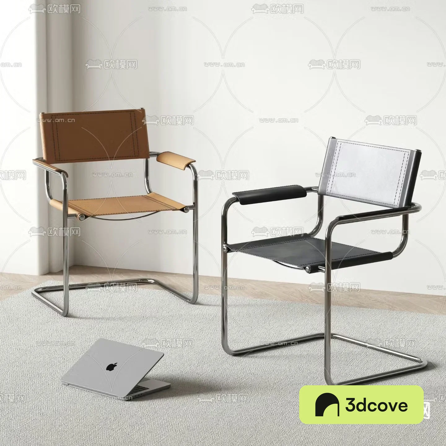 Modern leisure chair office chair leather chair