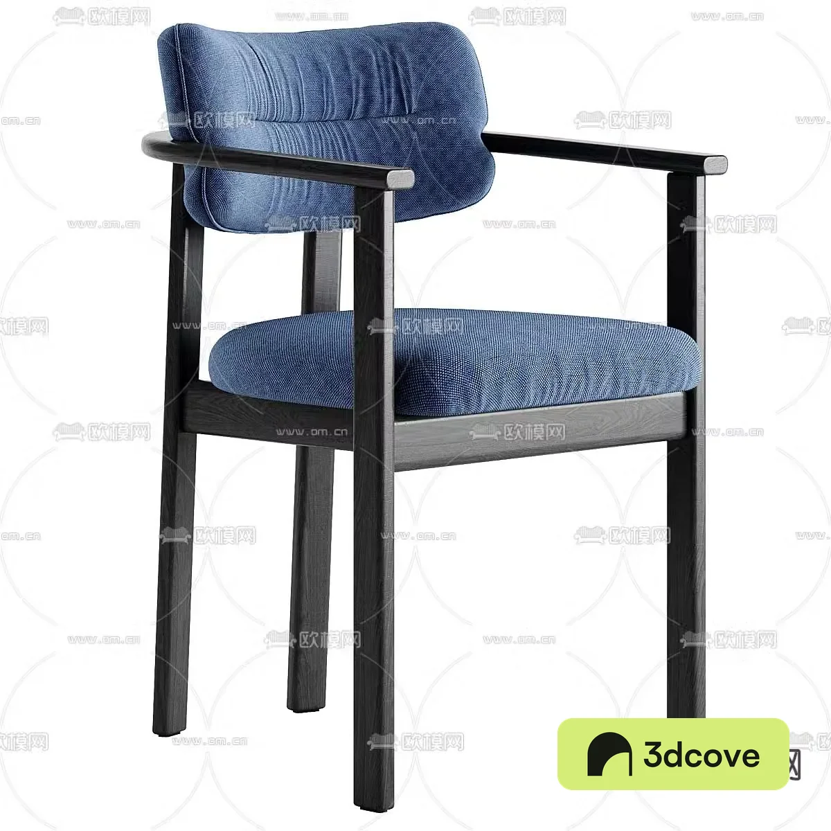 Simple single chair dining chair