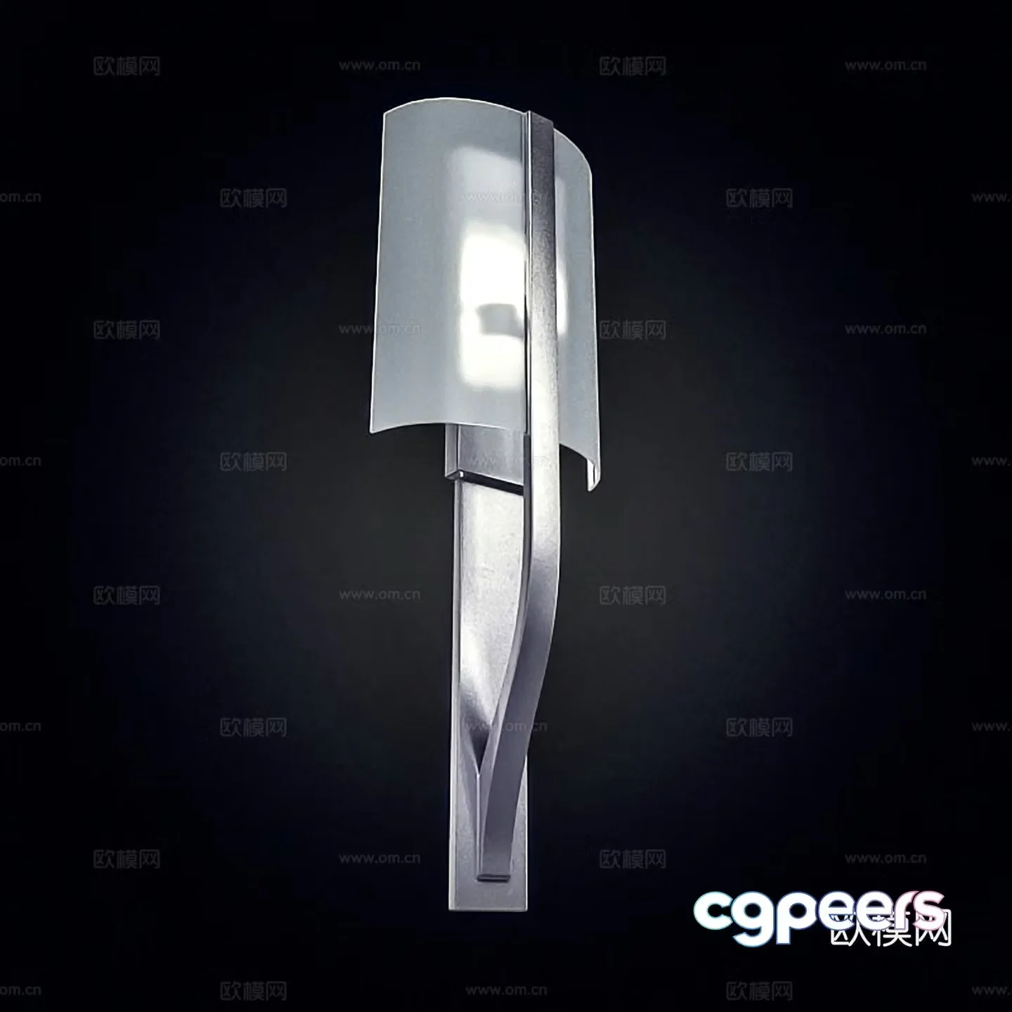 Industrial wind wall lamp Special-shaped wall lamp Bedside lamp 3D model
