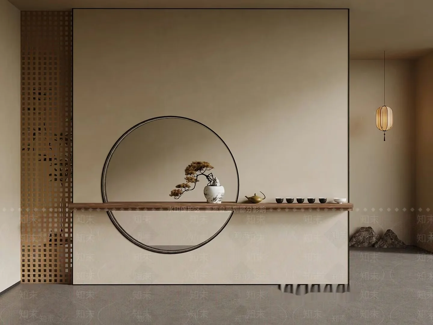 Modern Minimalist Interior 3D Model – 2267 – VRAY Render