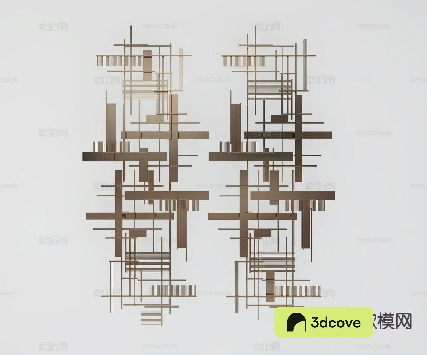 Light luxury wall decoration hanging decoration