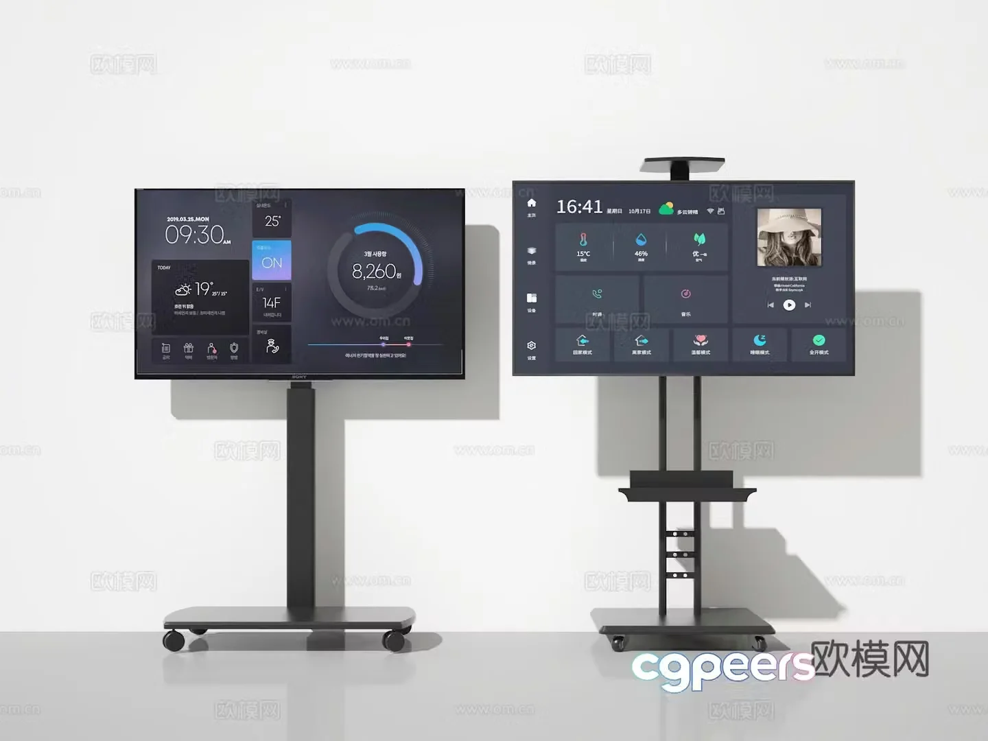 3D TV model