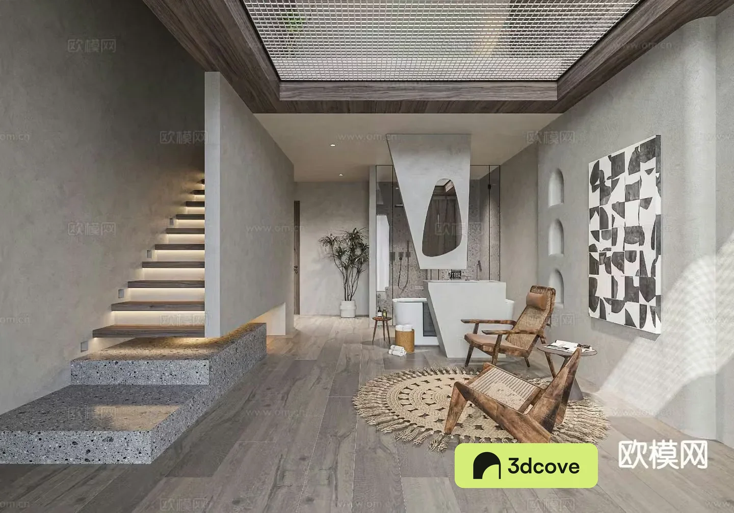 Wabi Sabi loft apartment