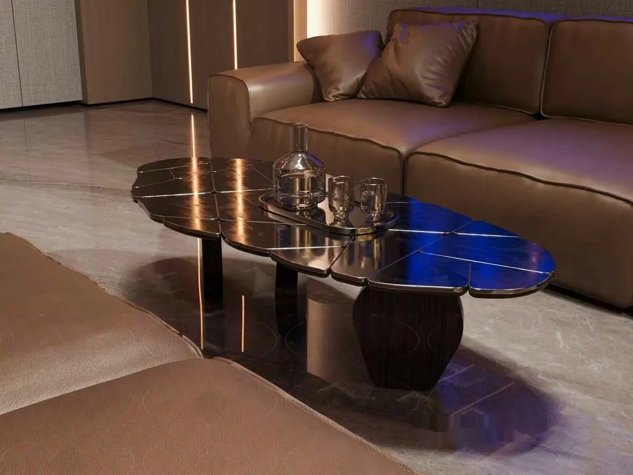 A Modern Living Room 3D Model – 22790 – VRAY Render