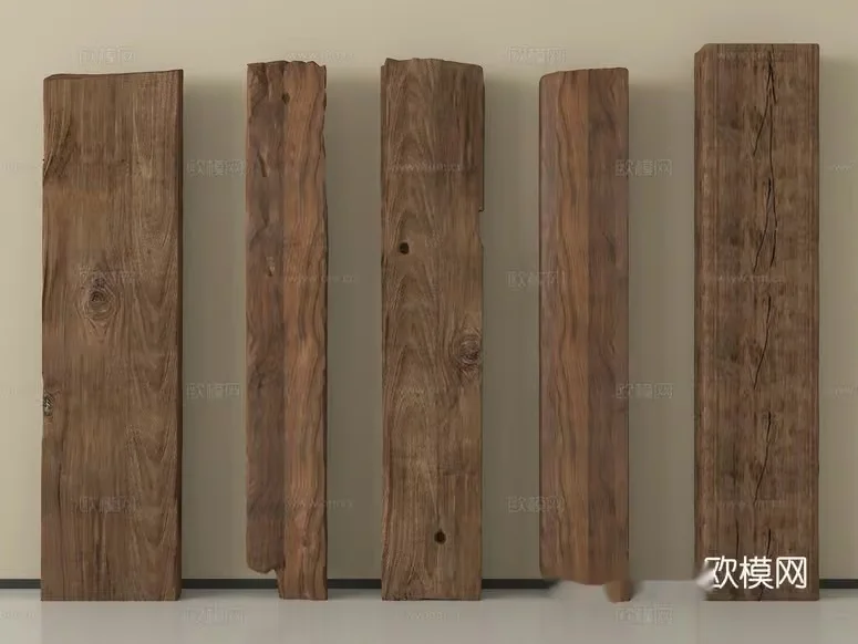 Wooden Planks 3D Model – 4609 – VRAY Render