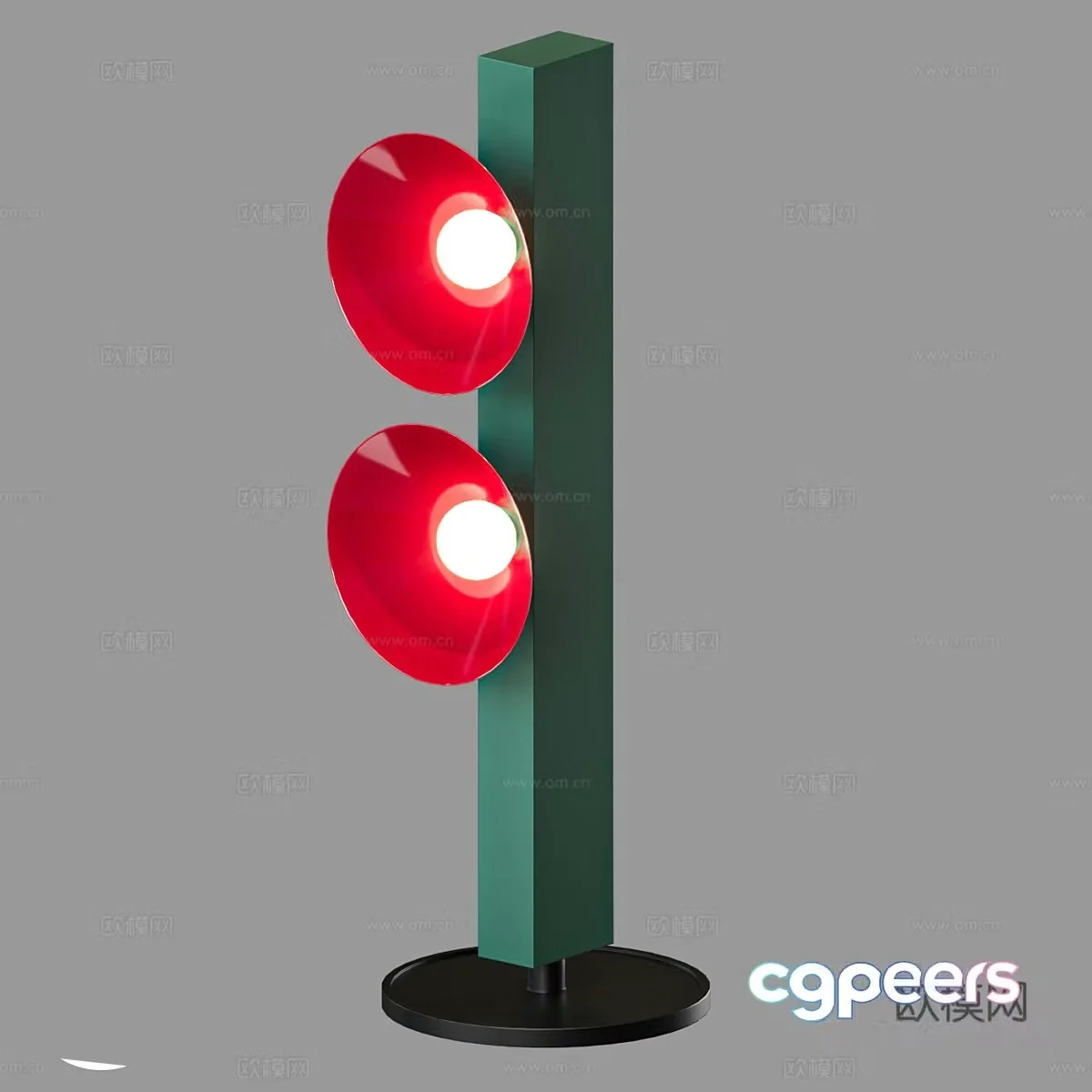 Nordic simple floor lamp Floor lamp Simple floor lamp Study floor lamp Lamp 3D model