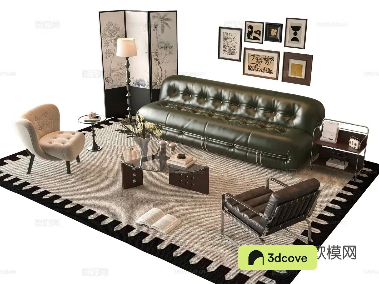 French sofa combination