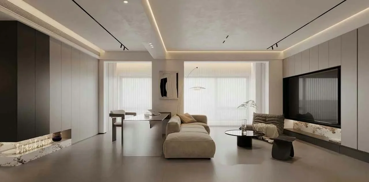 Modern Living Room 3D Model – 20553 – VRAY Render