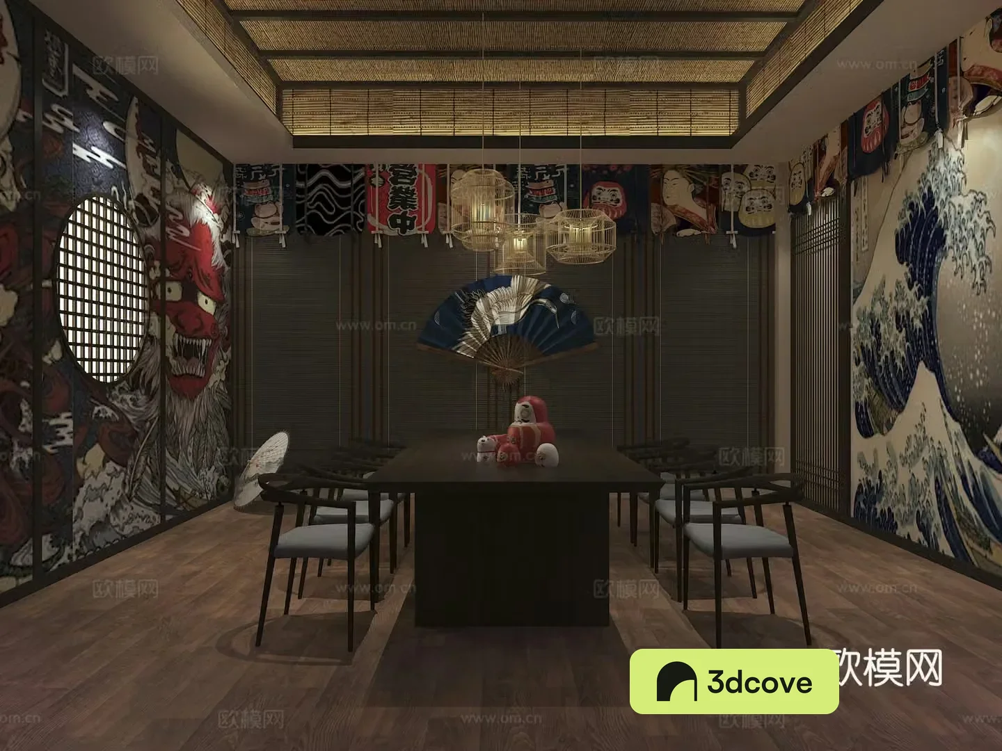 Japanese script killing Escape Room Plot Repertoire Role Playing Japanese painting