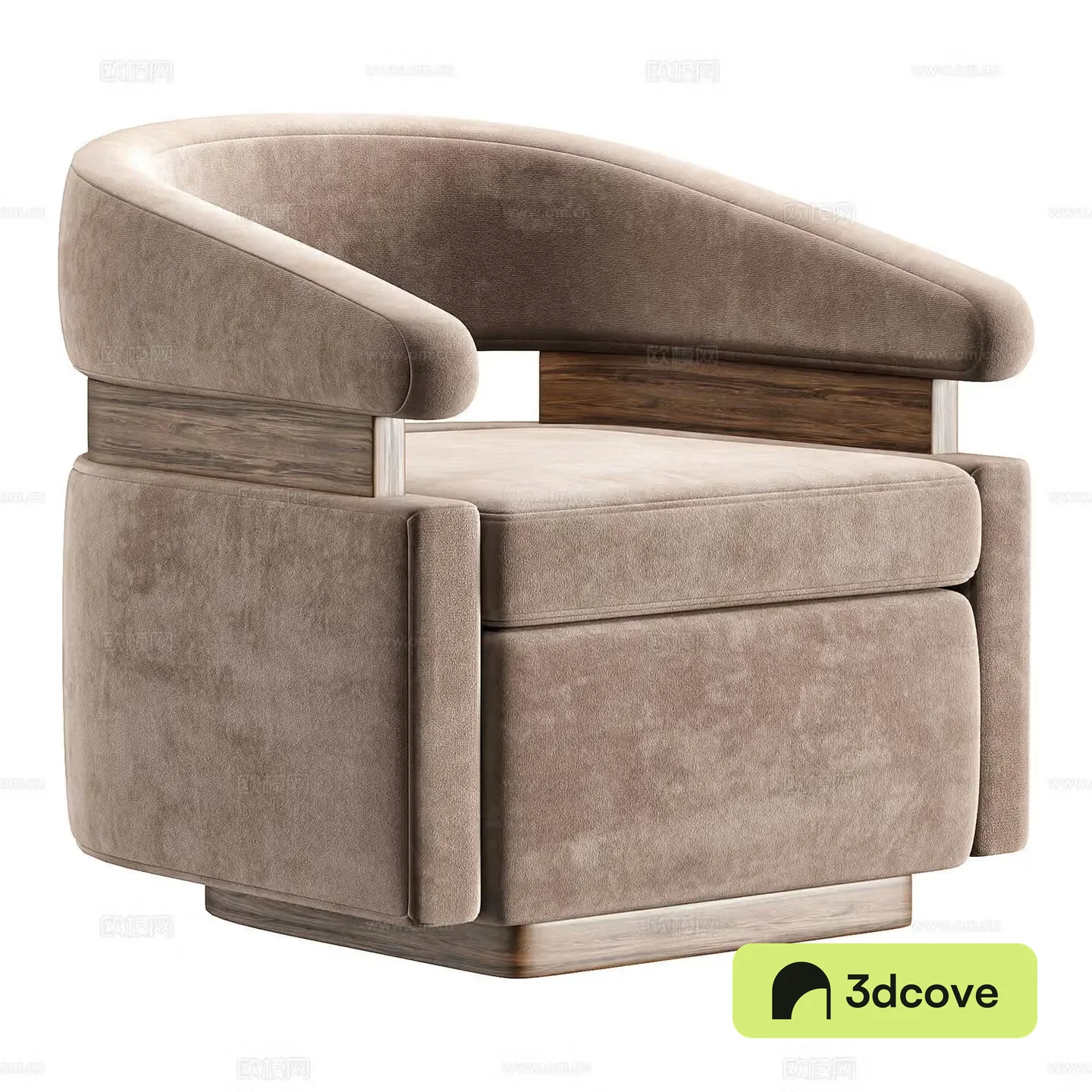 Modern single sofa casual sofa