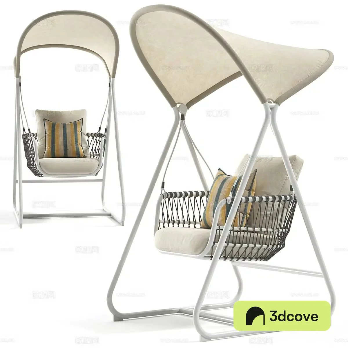 Modern hanging chair outdoor swing chair