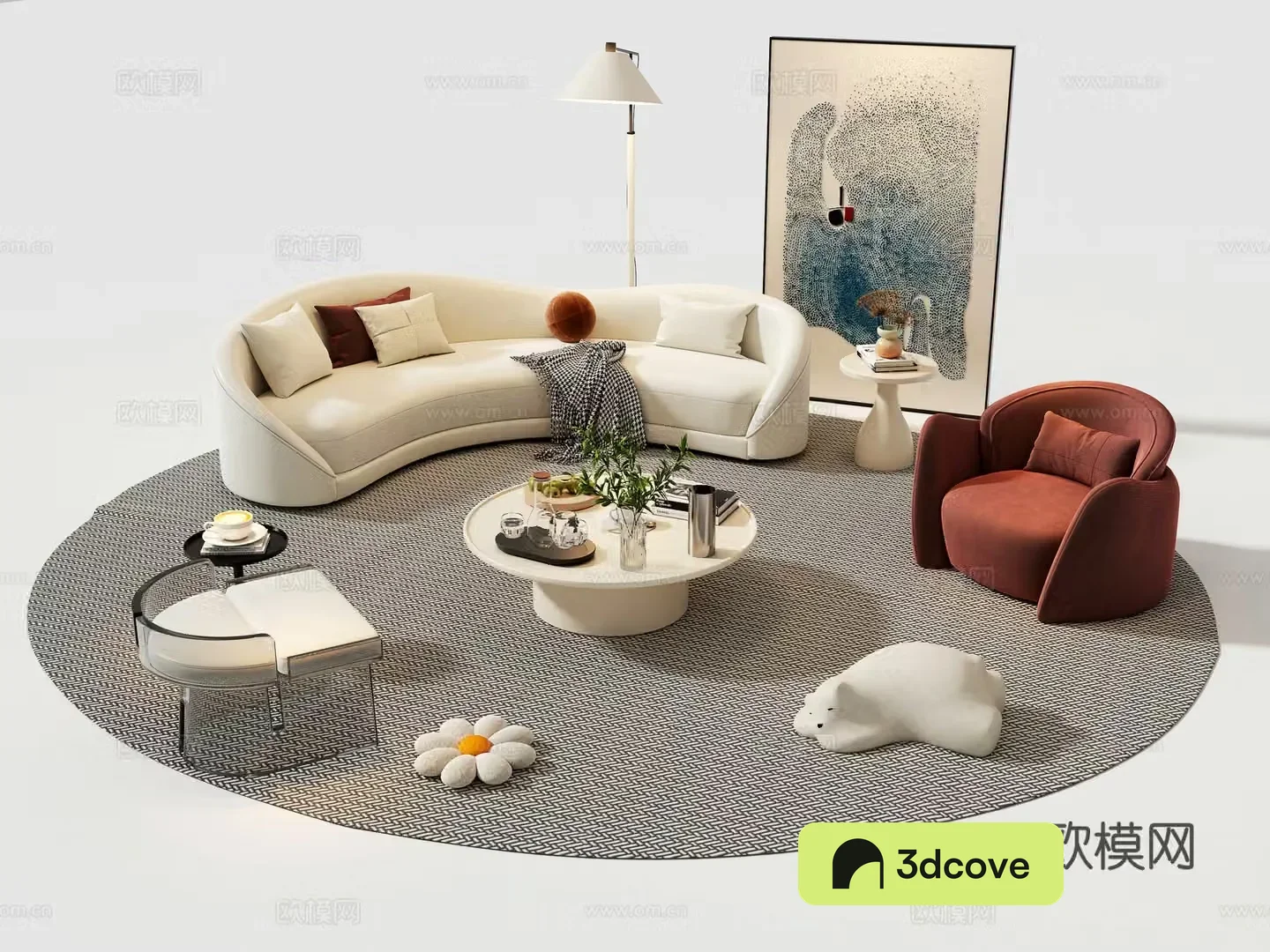 Modern combination sofa