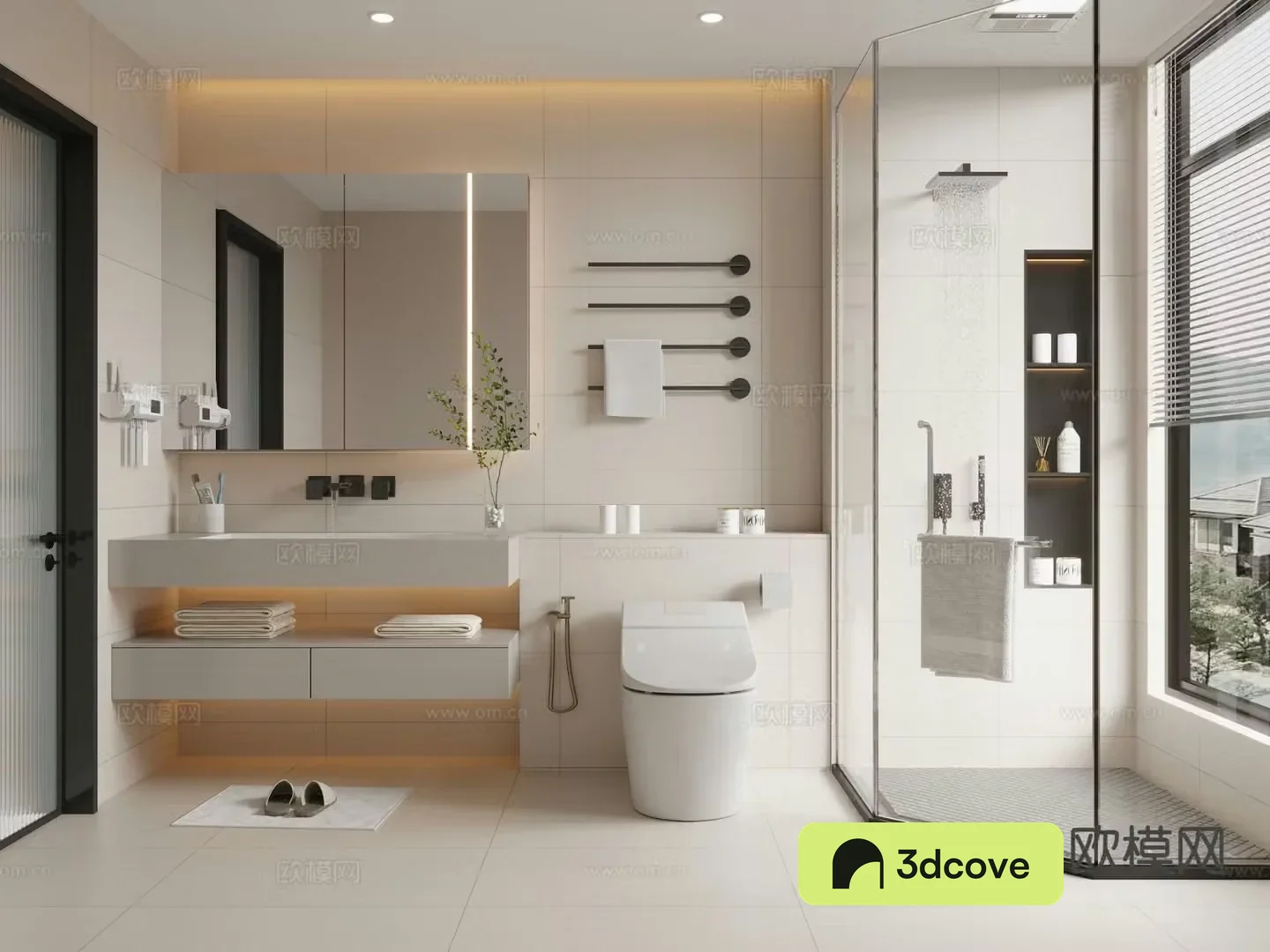 Modern bathroom