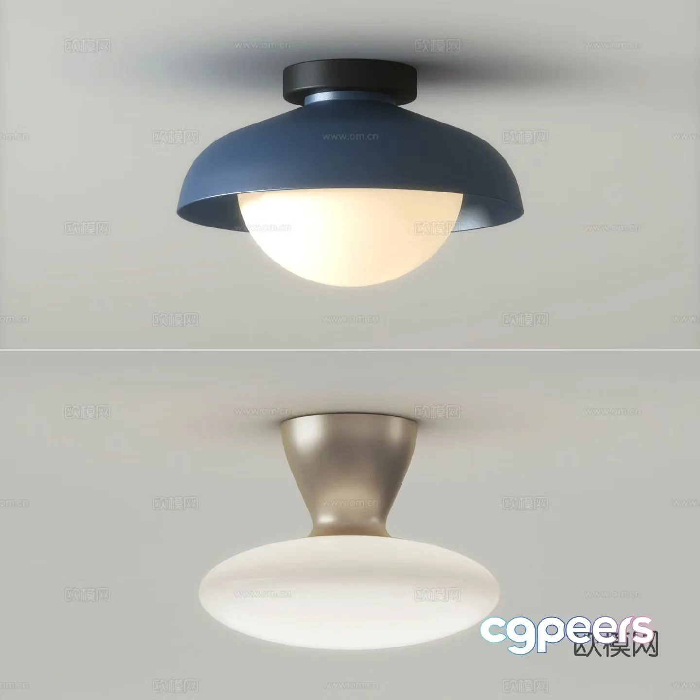 Modern ceiling lamp aisle ceiling lamp 3d model